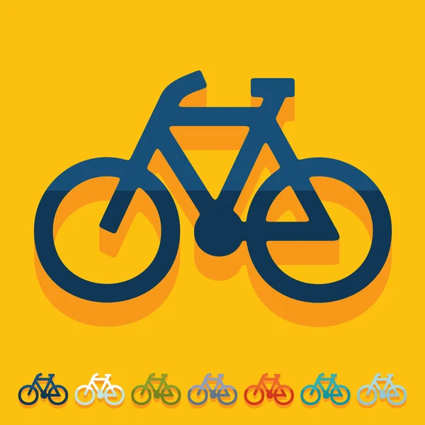 Bicycle icon — Stock Vector