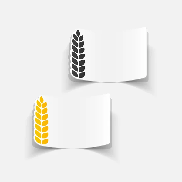 Ears of wheat icon — Stock Vector