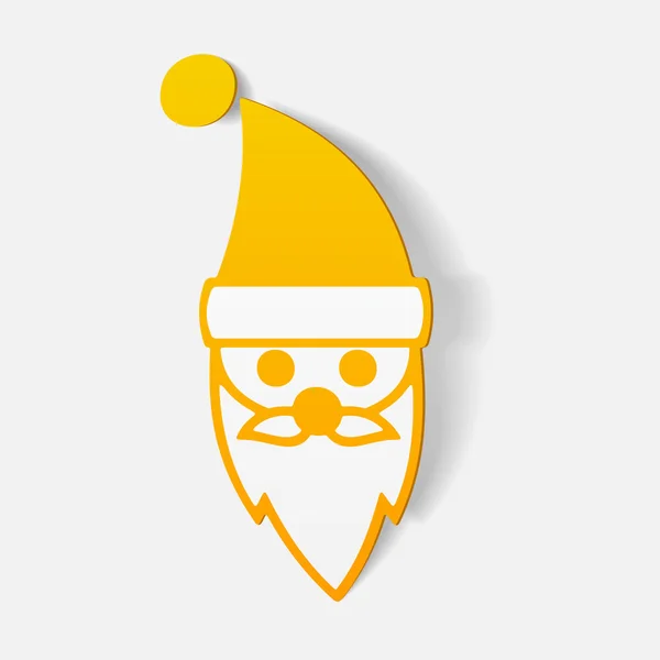 Icône du Père Noël — Image vectorielle