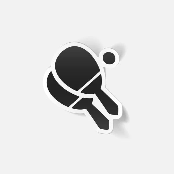 Tennis pictogram — Stockvector