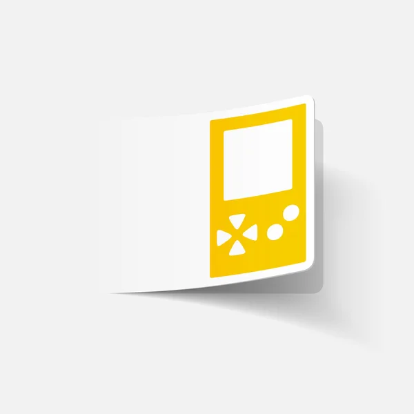 Video game icon — Stock Vector