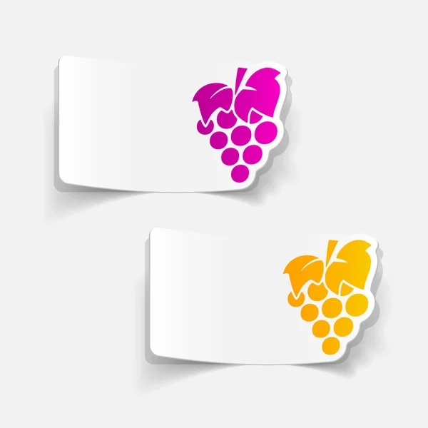 Grapes icon — Stock Vector