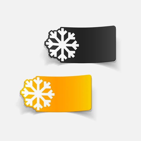 Snowflake icon — Stock Vector