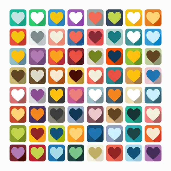 Heart icon — Stock Vector