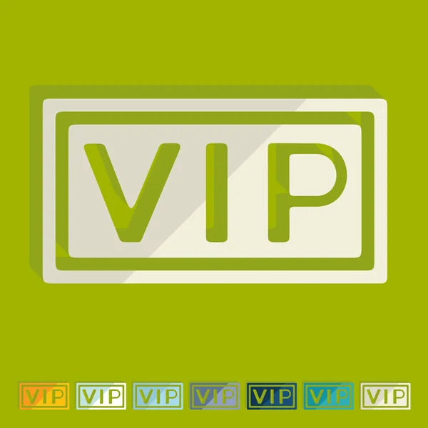 Icono vip — Vector de stock