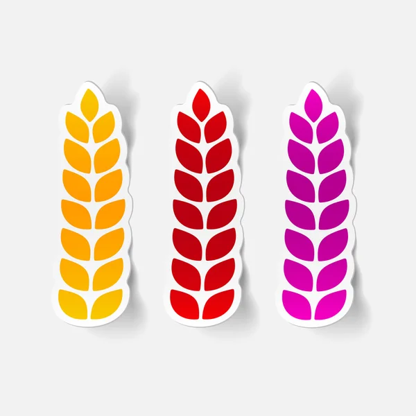 Ears of wheat icon — Stock Vector