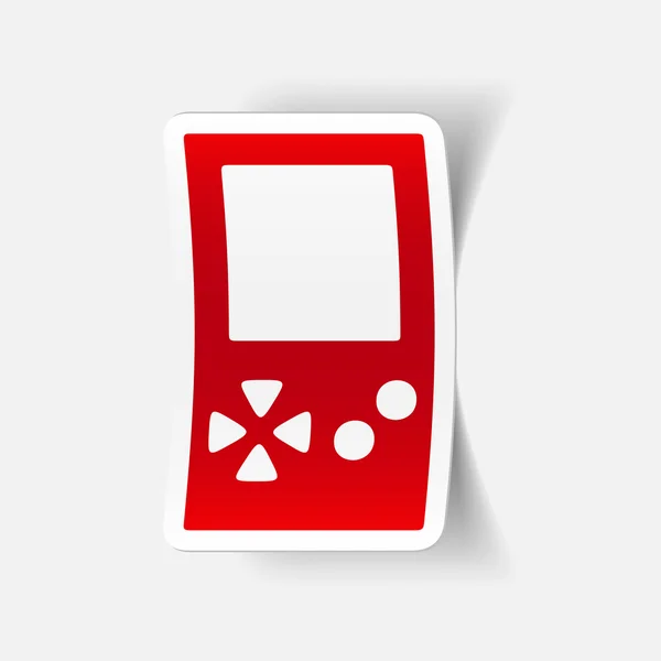 Icône de jeu vidéo — Image vectorielle