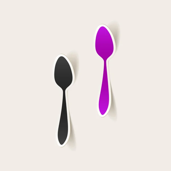 Icono de cuchara — Archivo Imágenes Vectoriales