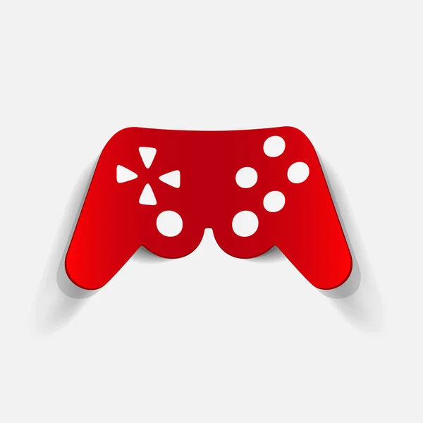 Icono de joystick — Vector de stock