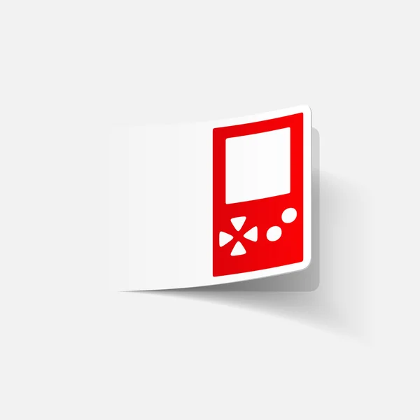 Videospel pictogram — Stockvector