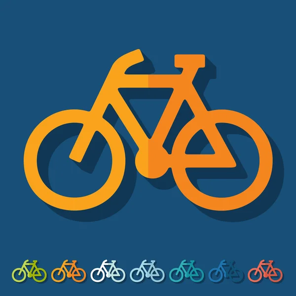 Bicycle icon — Stock Vector