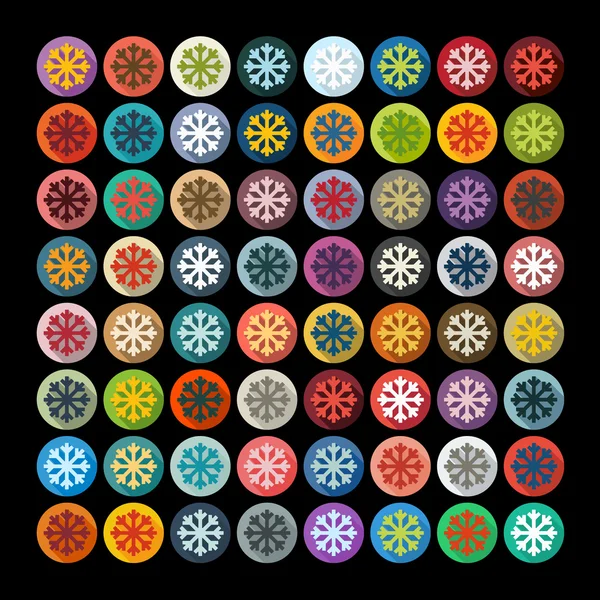 Snowflake icon — Stock Vector