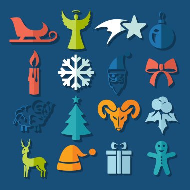 Noel simgeleri kümesi