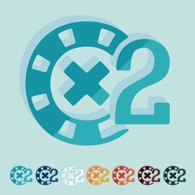 Casino chips kutsal kişilerin resmi