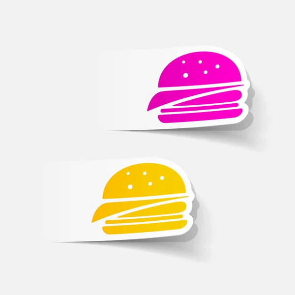 Icono sándwich — Vector de stock