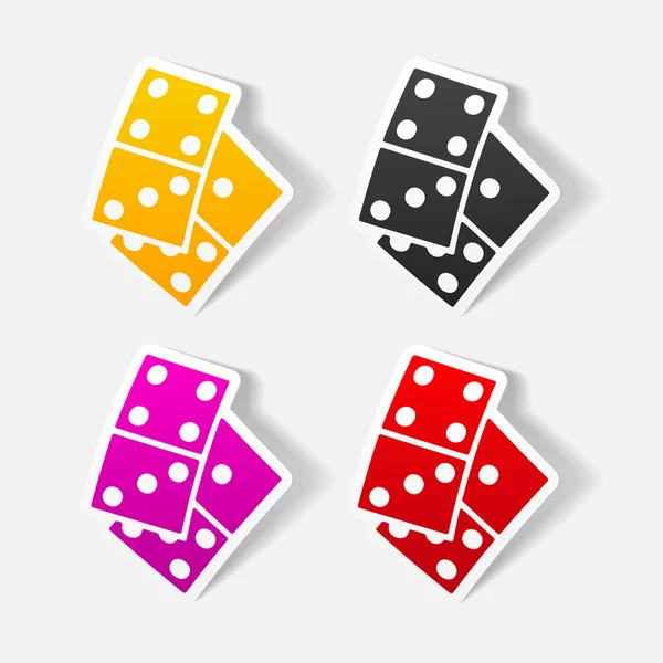 Icône Domino — Image vectorielle