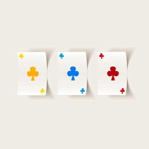 Playing card icon — Stock Vector