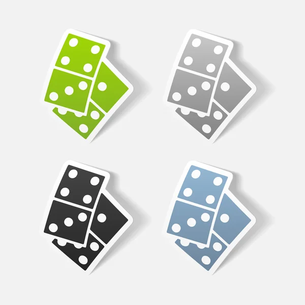 Domino icon — Stock Vector