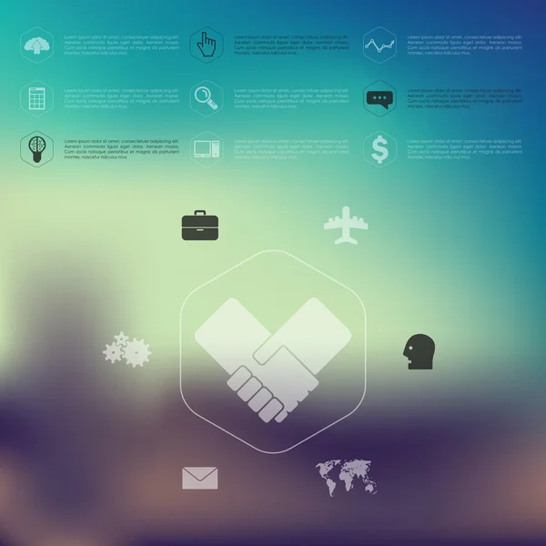 Infografika przedsiębiorstwa — Wektor stockowy