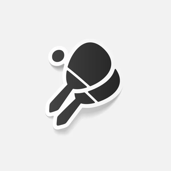 Tennis pictogram — Stockvector