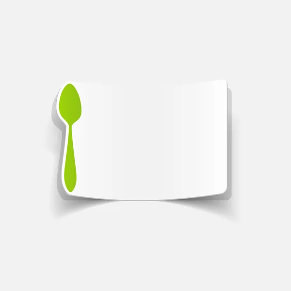 Spoon icon — Stock Vector