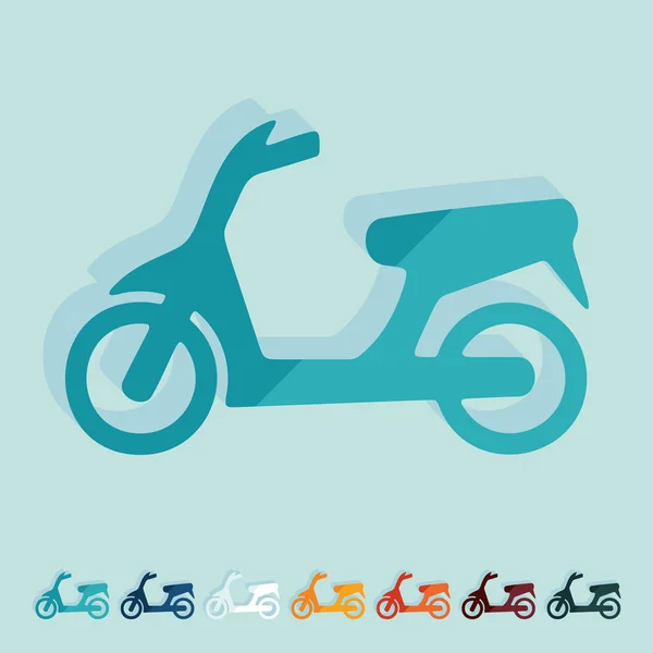 Scooter icon — Stock Vector