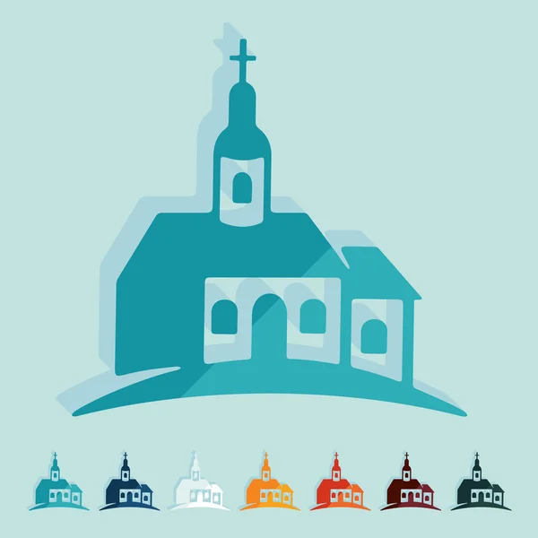 Iconos de la Iglesia — Vector de stock