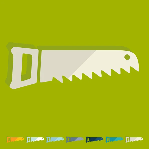 Hand saw icon — Stock Vector