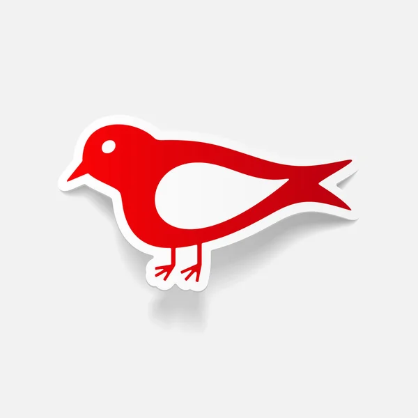 Ícone de pássaro — Vetor de Stock