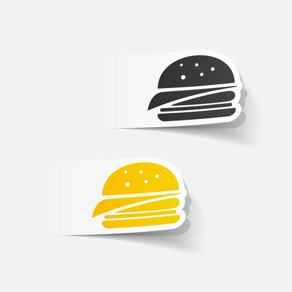 Icono sándwich — Vector de stock