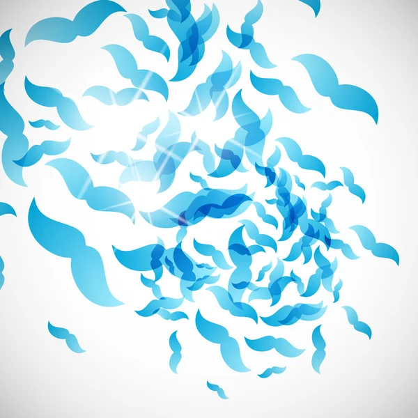 Bıyıklı arka plan