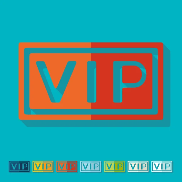 Vip pictogrammen — Stockvector