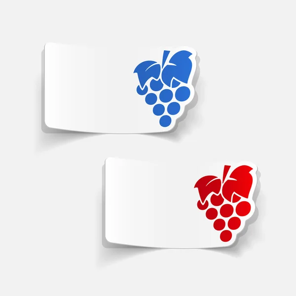 Grapes icon — Stock Vector