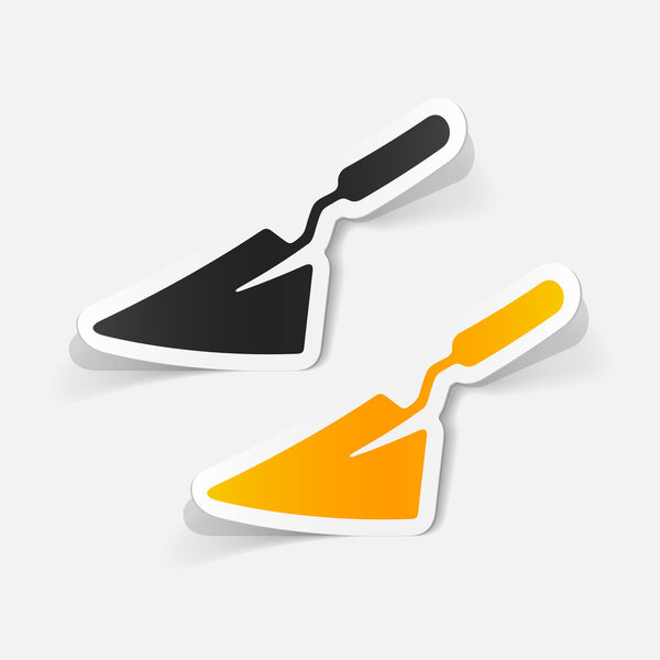 Значок лопатки
