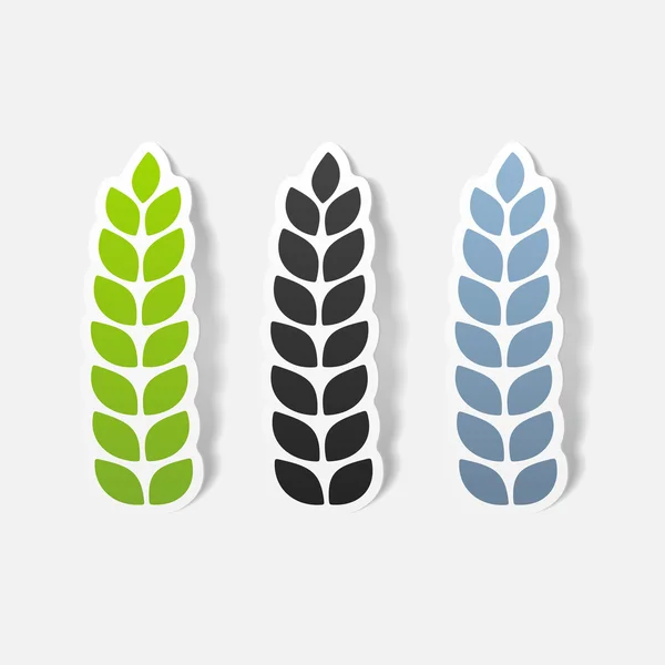 Ears of wheat icon — Stock Vector