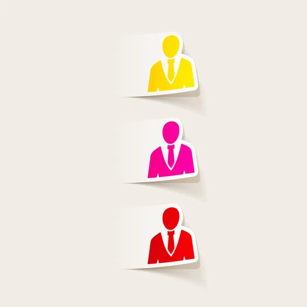 Office people icon — Stock Vector