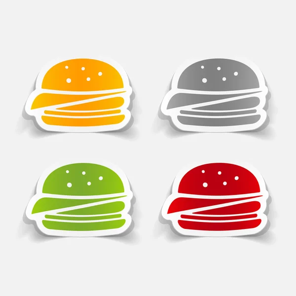 Icône sandwich — Image vectorielle