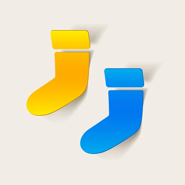 Ciorapi de Craciun — Vector de stoc