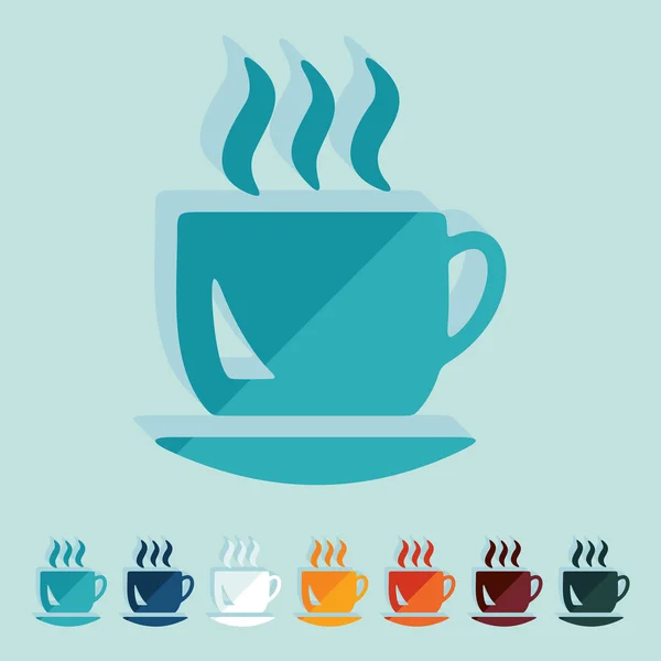 Icono del café — Vector de stock