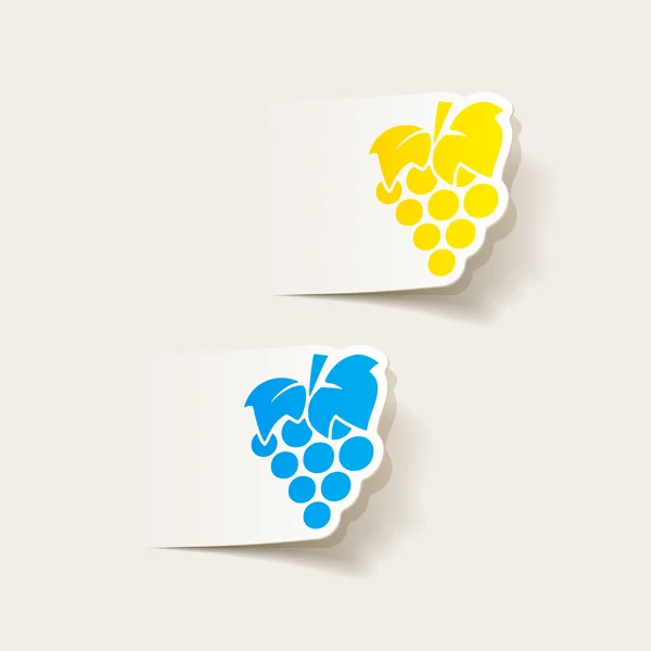 Grapes icon — Stock Vector