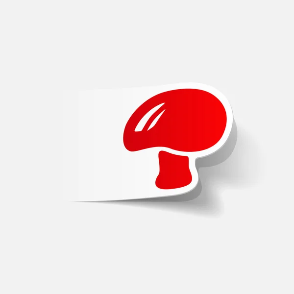 Icône champignon — Image vectorielle