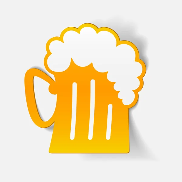 Ícone de cerveja — Vetor de Stock
