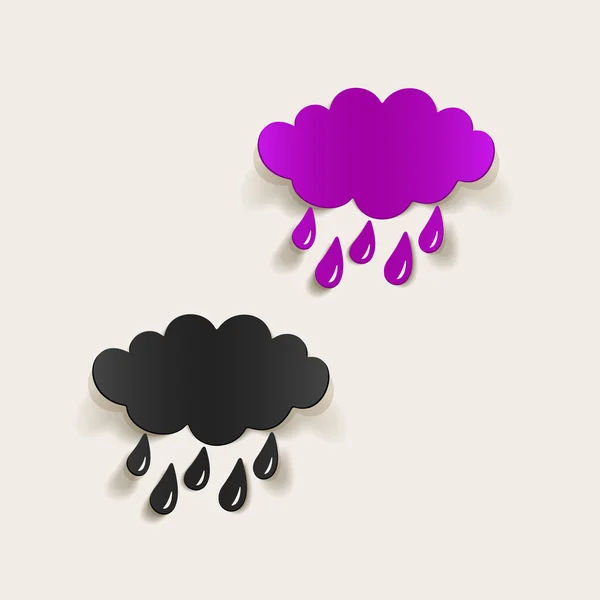 Cloud, rain icon — Stock Vector