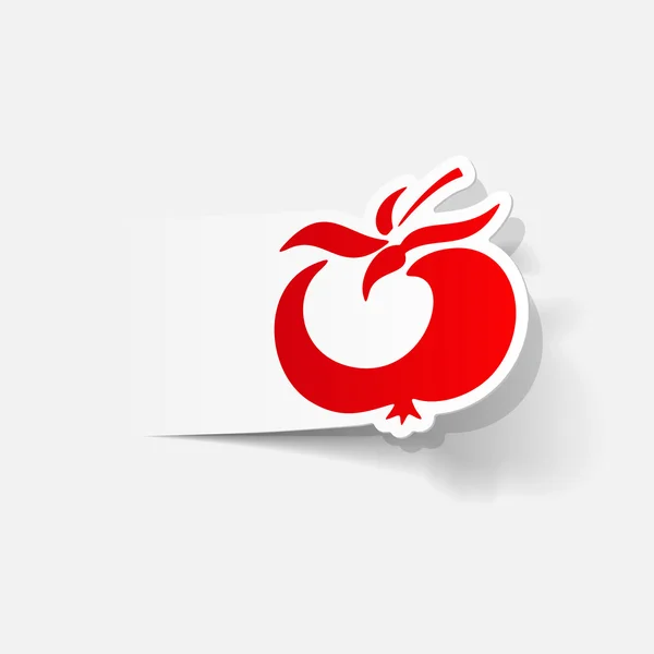 Tomaten-Symbol — Stockvektor