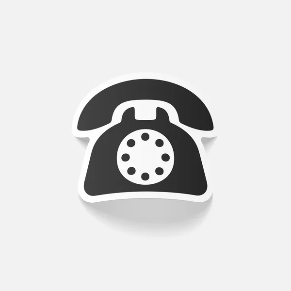 Icono del teléfono — Vector de stock