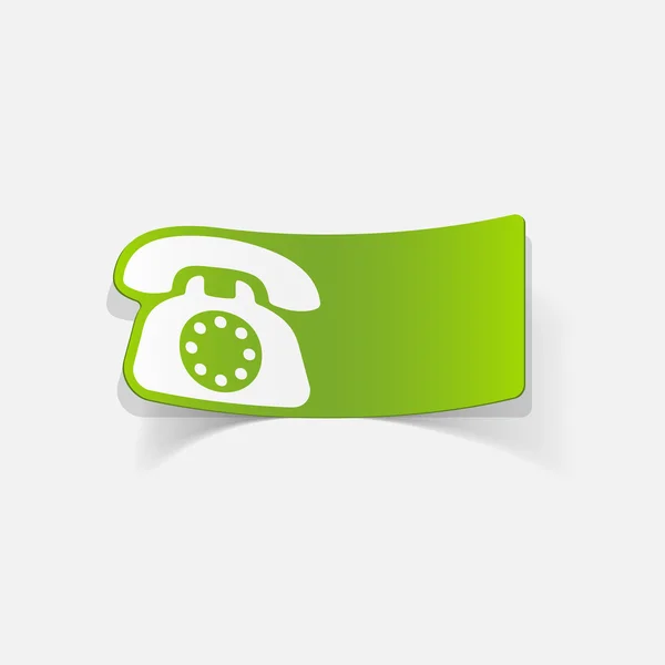 Icono del teléfono — Vector de stock