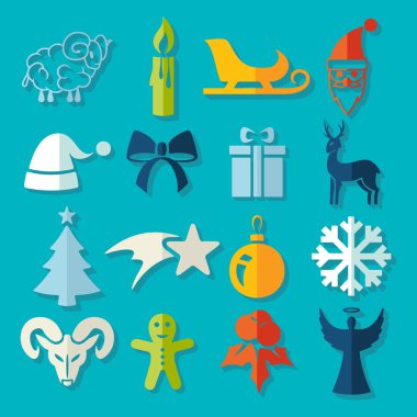 Noel simgeleri kümesi