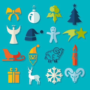 Noel simgeleri kümesi