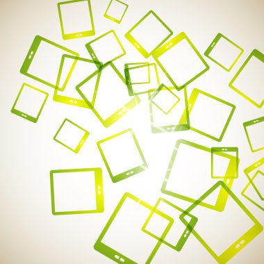 Tablet ile arka plan