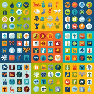 Noel simgeleri kümesi